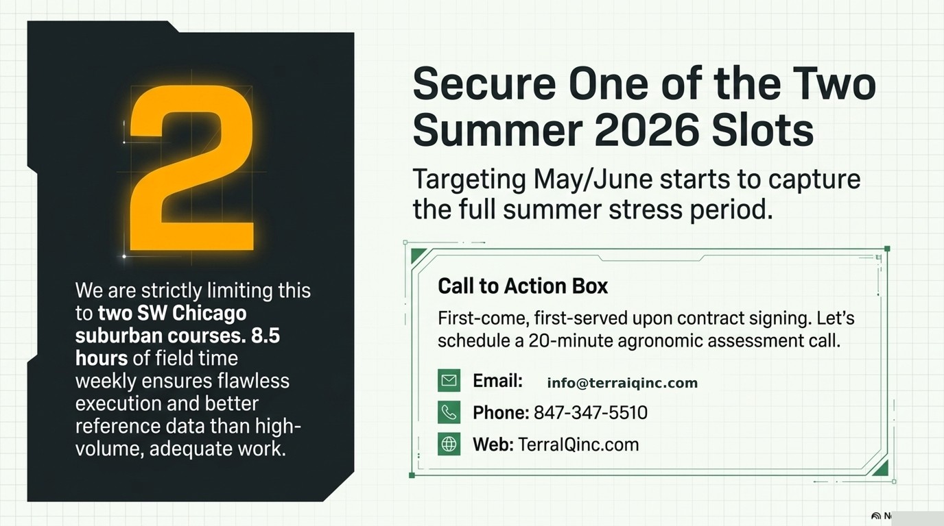 Two pilot slots — Southwest Chicago suburbs — Summer 2026